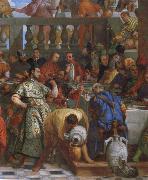 Paolo  Veronese The wedding to canons oil on canvas